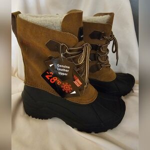 Weatherproof Boot Company Genuine Leather Insulated Duck Boot